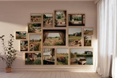 Summer Farmhouse Wall Art Set of 100