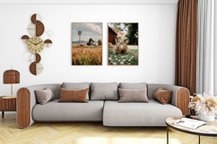 Summer Farmhouse Wall Art Set of 100