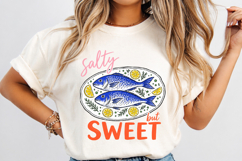 Summer Fish Hand Drawn PNG Product Image 2