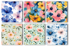 Summer Floral Seamless Pattern Product Image 2