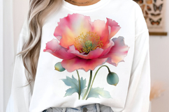 Summer Flowers Clipart PNG Product Image 3