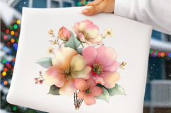 Summer Flowers Clipart PNG Product Image 4