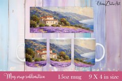 Flowers Mug Sublimation, Floral Design Mug Product Image 1