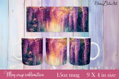 Flowers Mug Sublimation, Floral Design Mug Product Image 1