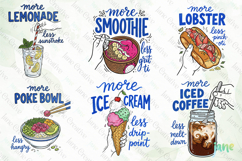 Summer Food Drink PNG Sublimation Bundle Product Image 4