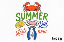 Summer Food Hand Drawn PNG Product Image 1