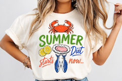 Summer Food Hand Drawn PNG Product Image 2