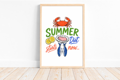 Summer Food Hand Drawn PNG Product Image 3