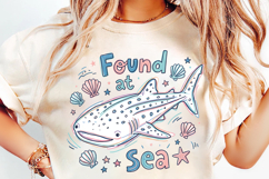 whale shark png, found at sea png, coastal ocean design, marine life png, summer coastal png, ocean sublimation, sea lover design, whale shark design, underwater shirt png, beach ocean png