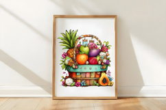 Summer Fruit Basket Clipart Product Image 2