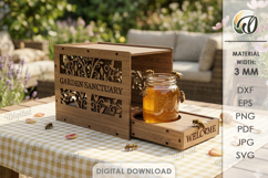 3D Summer fruit fly trap boxes Bundle Laser Cut. Case SVG Product Image 8