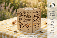 3D Summer fruit fly trap boxes Bundle Laser Cut. Case SVG Product Image 14