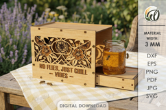 3D Summer fruit fly trap boxes Bundle Laser Cut. Case SVG Product Image 15