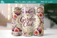 20 OZ Skinny Tumbler Sublimation | Summer fruits Bindle Product Image 9