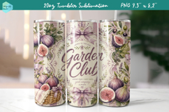 20 OZ Skinny Tumbler Sublimation | Summer fruits Bindle Product Image 23