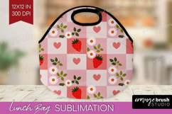 Summer Fruit Lunch Bag - Fruit Lunch Bug PNG Sublimation Product Image 1