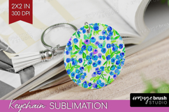 Fruit Keychain PNG - Summer Keychain Sublimation Product Image 1