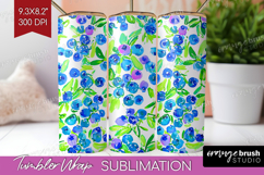 Fruit Tumbler Wrap - Summer Tumbler PNG Sublimation Product Image 1