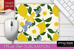 Summer Fruit Mouse Pad Sublimation - Fruit Mousepad PNG Product Image 1