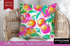 Fruit Pillow Sublimation - Summer Pillow Cover PNG Product Image 1