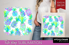 Fruit Tote Bag - Summer Tote Bag PNG Sublimation Product Image 1