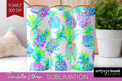 Fruit Tumbler Wrap - Summer Tumbler PNG Sublimation Product Image 1