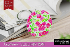 Fruit Keychain PNG - Summer Keychain Sublimation Product Image 1