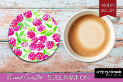 Fruit Round Coaster - Summer Coaster PNG Sublimation Product Image 1