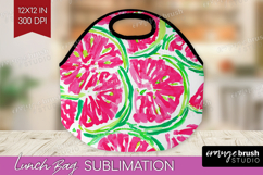 Fruit Lunch Bag - Summer Lunch Bug PNG Sublimation Product Image 1