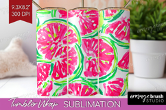 Fruit Tumbler Wrap - Summer Tumbler PNG Sublimation Product Image 1