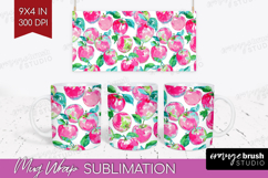 Fruit Mug Wrap - Summer Mug PNG Sublimation Product Image 1