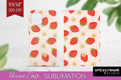 Summer Fruit Phone Case PNG - Fruit Case PNG Sublimation Product Image 1
