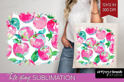 Fruit Tote Bag - Summer Tote Bag PNG Sublimation Product Image 1