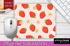 Summer Fruit Mouse Pad Sublimation - Fruit Mousepad PNG Product Image 1