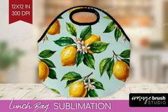 Summer Fruit Lunch Bag - Fruit Lunch Bug PNG Sublimation Product Image 1