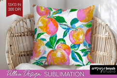 Fruit Pillow Sublimation - Summer Pillow Cover PNG Product Image 1