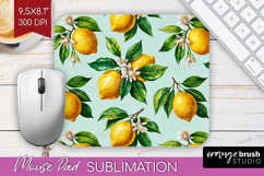 Summer Fruit Mouse Pad Sublimation - Fruit Mousepad PNG Product Image 1