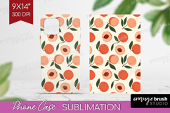 Summer Fruit Phone Case PNG - Fruit Case PNG Sublimation Product Image 1