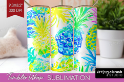Fruit Tumbler Wrap - Summer Tumbler PNG Sublimation Product Image 1