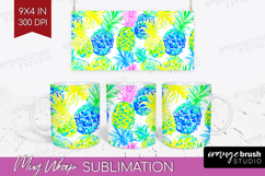 Fruit Mug Wrap - Summer Mug PNG Sublimation Product Image 1