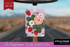 Summer Fruit Air Freshener PNG - Fruit PNG Sublimation Product Image 1