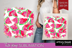 Fruit Tote Bag - Summer Tote Bag PNG Sublimation Product Image 1