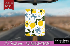 Summer Fruit Air Freshener PNG - Fruit PNG Sublimation Product Image 1