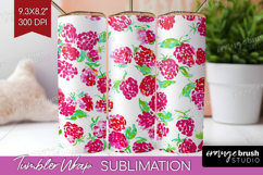 Fruit Tumbler Wrap - Summer Tumbler PNG Sublimation Product Image 1
