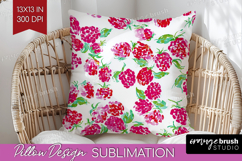 Fruit Pillow Sublimation - Summer Pillow Cover PNG Product Image 1