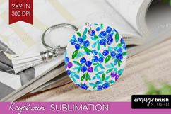Fruit Keychain PNG - Summer Keychain Sublimation Product Image 1
