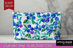 Fruit Cosmetic Bag - Summer Makeup Bag PNG Sublimation Product Image 1