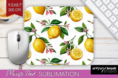 Summer Fruit Mouse Pad Sublimation - Fruit Mousepad PNG Product Image 1
