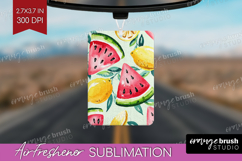 Summer Fruit Air Freshener PNG - Fruit PNG Sublimation Product Image 1