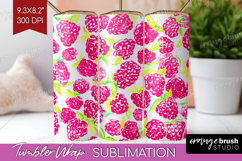 Fruit Tumbler Wrap - Summer Tumbler PNG Sublimation Product Image 1